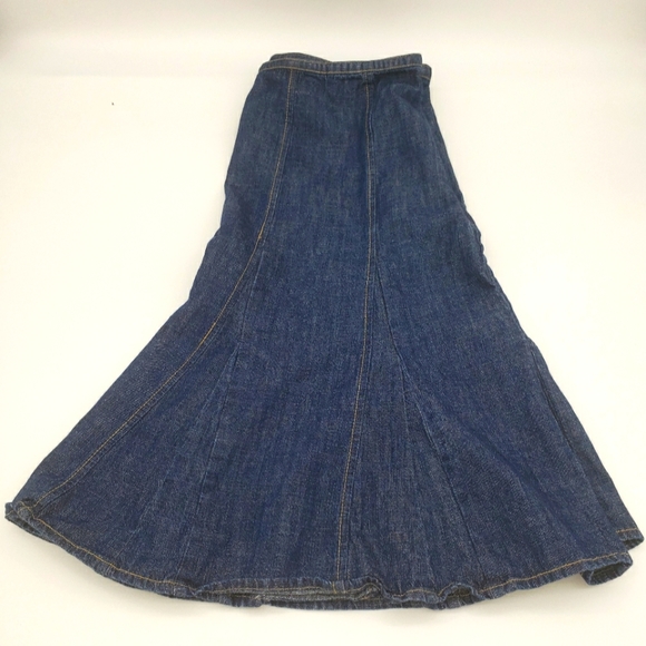 Liz Claiborne Lizwear Womens Trumpet Denim Jean Skirt Size 12 - Picture 3 of 4